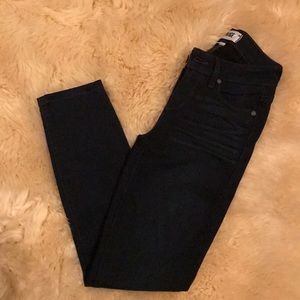 PAIGE size 25 dark Verdugo Ankle jeans
